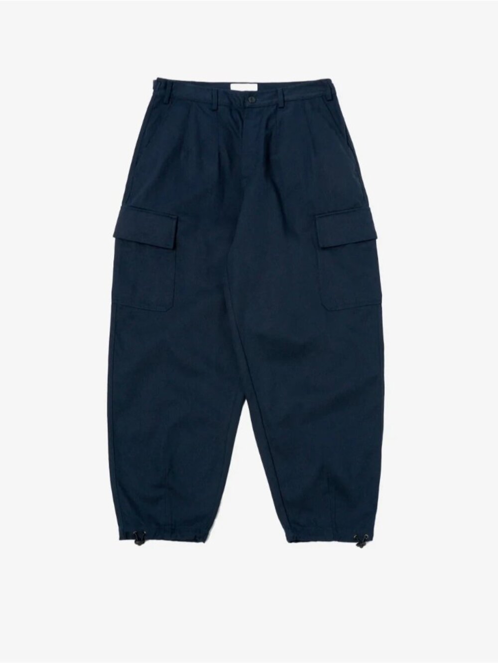 Universal Works Twill Loose Parachute Cargo Pant Navy 32/28